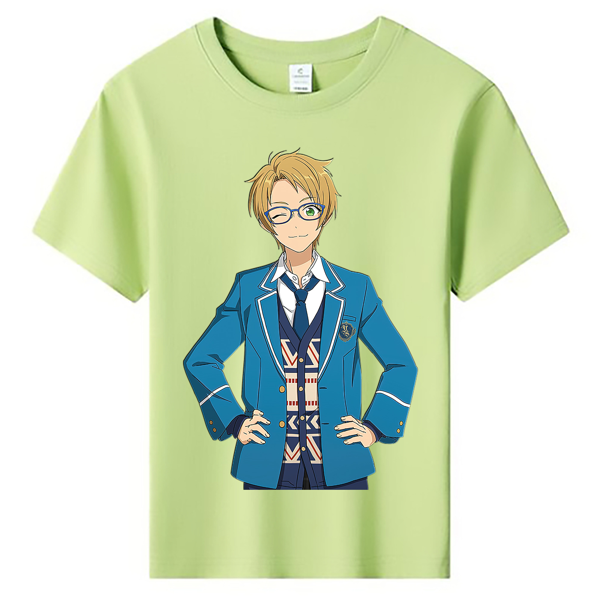 （画像用） あんさんぶるスターズ! Ensemble Stars 綿100％キッズTシャツ（フロントプリント）